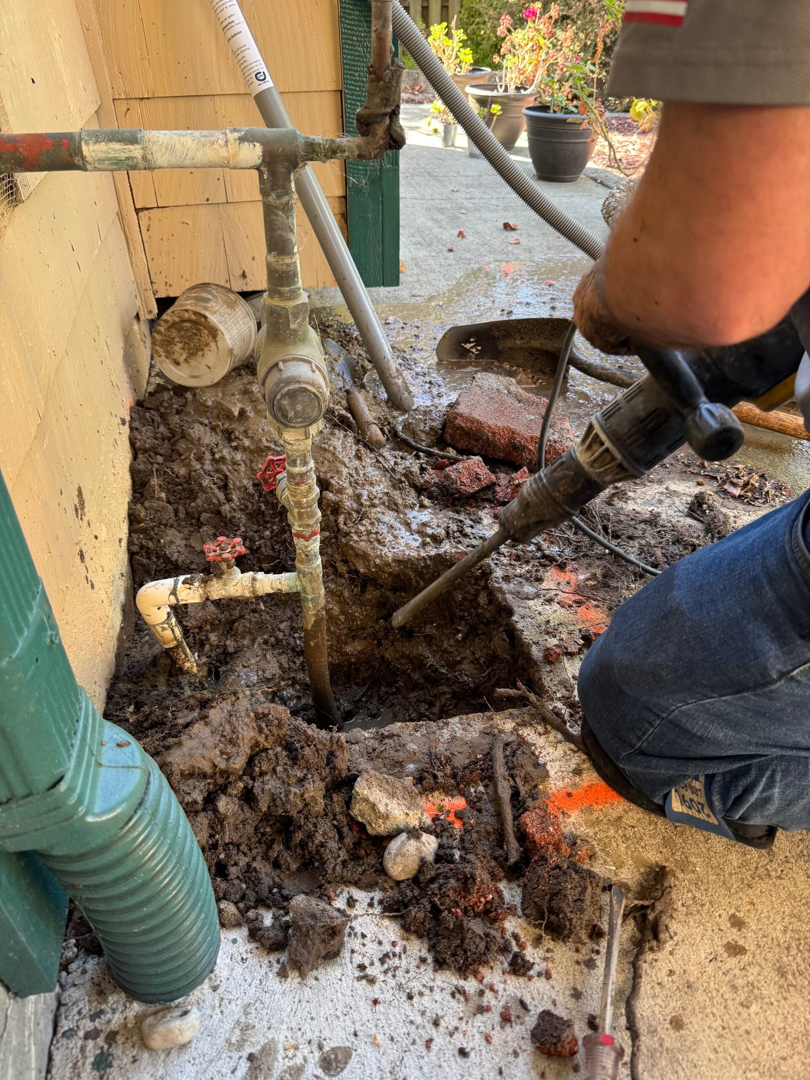 main line leak detection, Palo Alto ca water shield leak detection