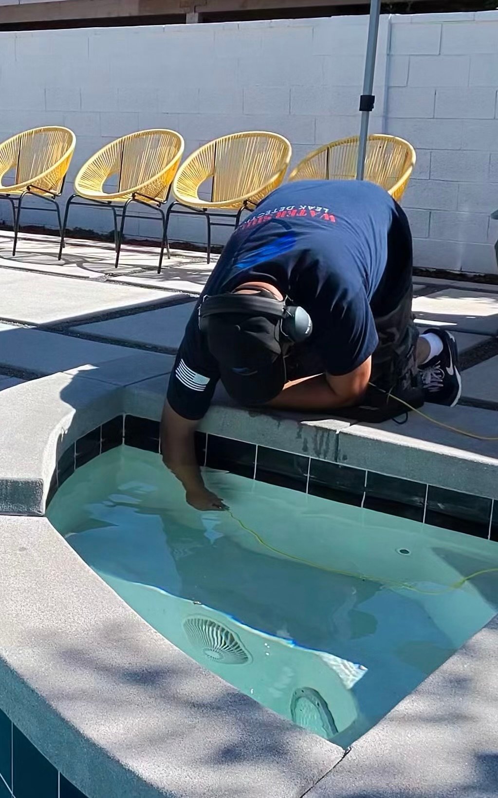 Pool leak detection in the Bay Area